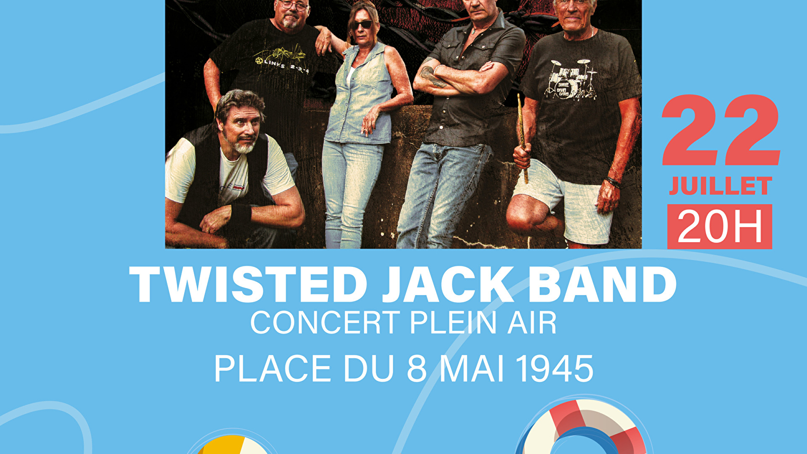 Mardis d'été : Twisted Jack Band