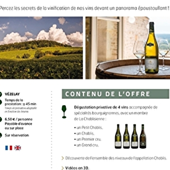La dégustation 'découverte' - VEZELAY