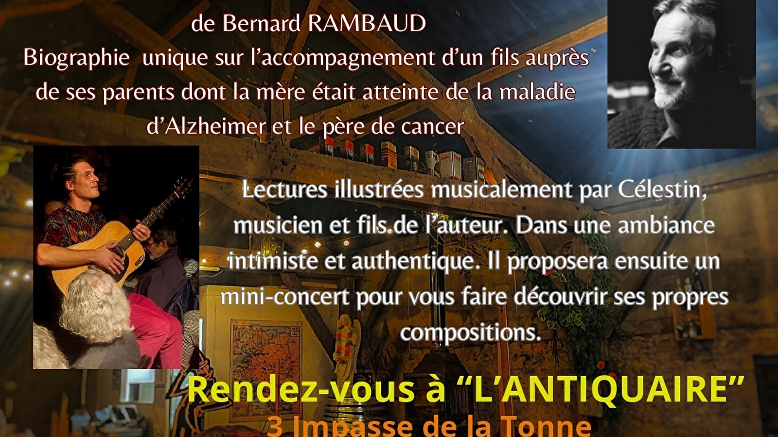Soirée Conférence musicale 'Aidants Intenses Aimants'