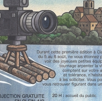 PROJECTION EN PLEIN AIR : KINO CLAMECY - CLAMECY
