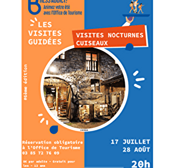 Visite guidée nocturne de la ville - CUISEAUX