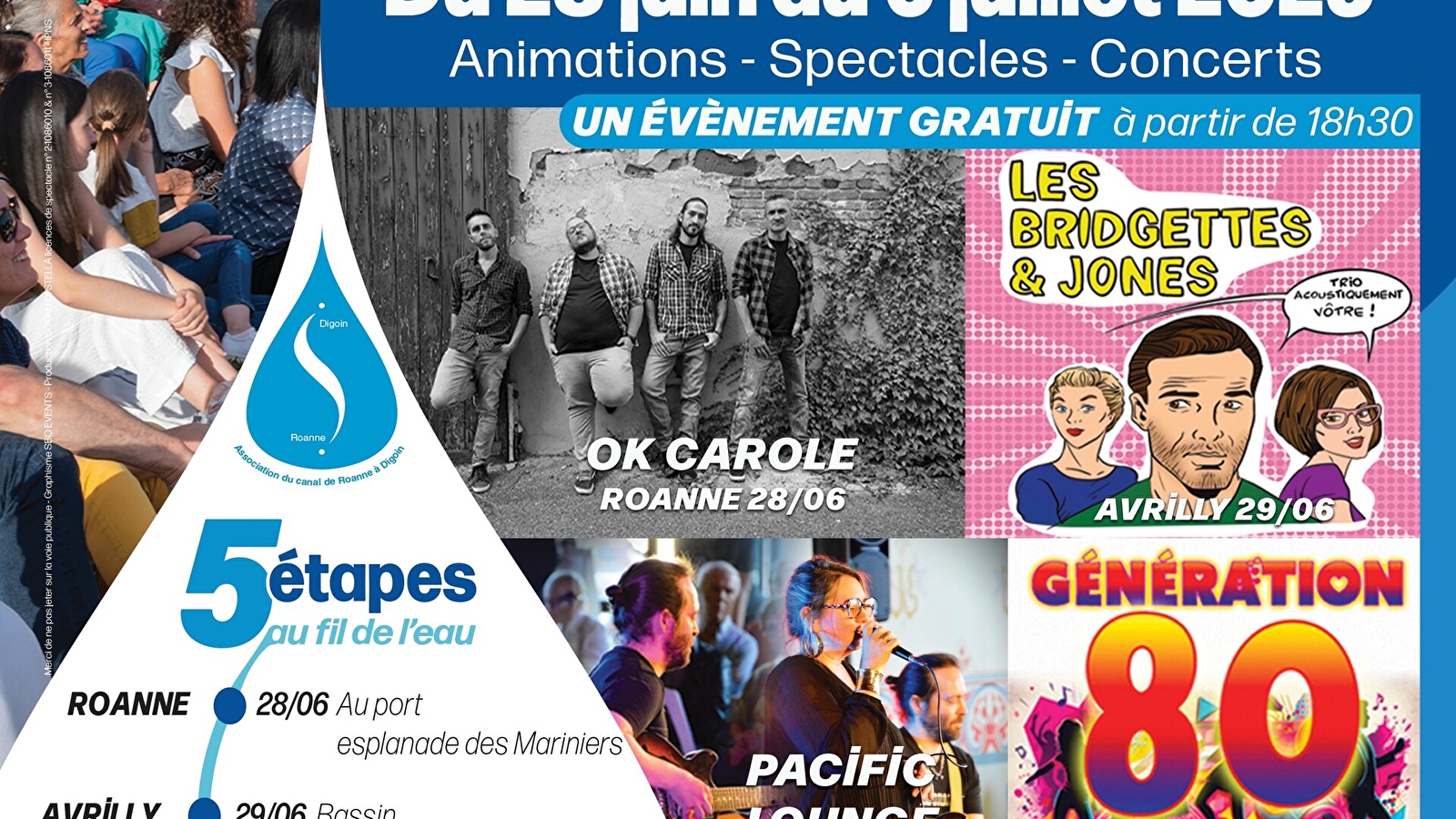 11ème Festival itinérant Les Voix d'Eau de l'été