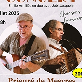 Concert dédié à la chanson française - MESVRES