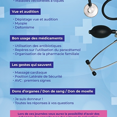Les journées de ma santé