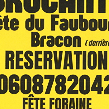 Fête du Faubourg Pasteur - BRACON