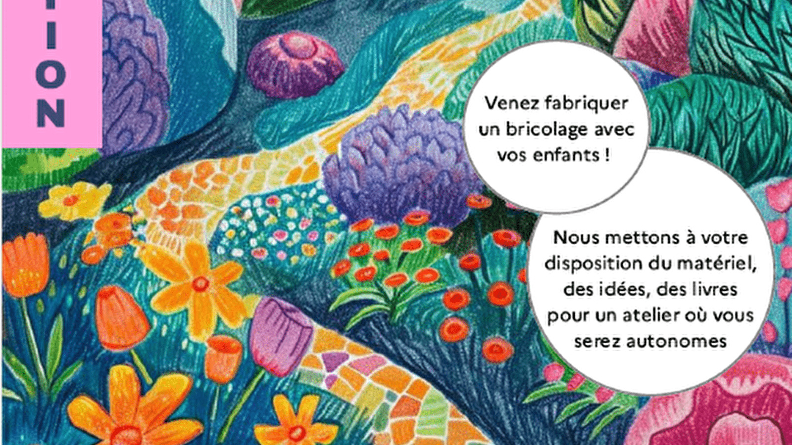 Atelier créatif autonome Parents / Enfants