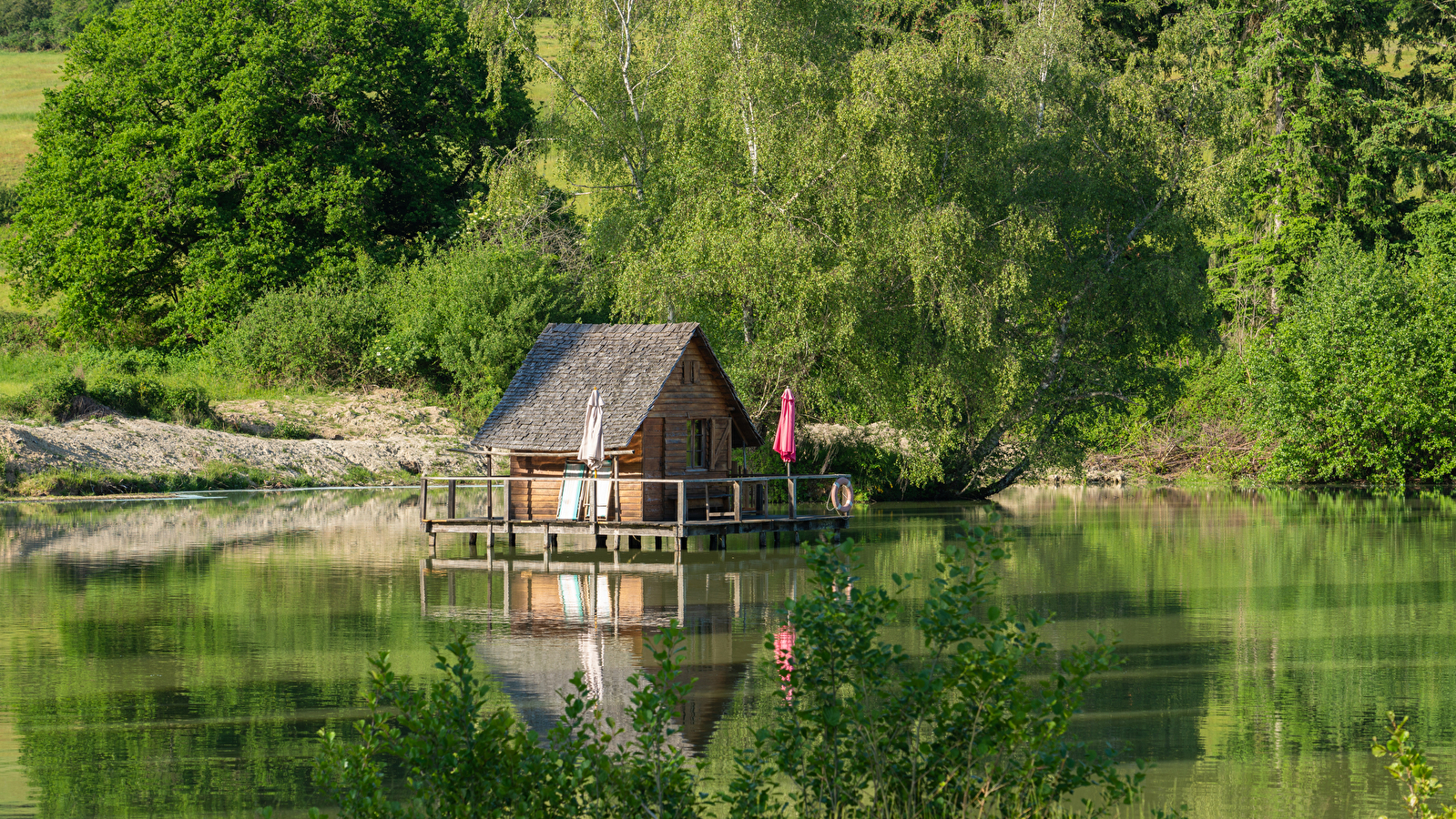 Cabanes sur pilotis