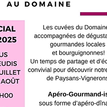 APERO GOURMAND-ISE - LUGNY