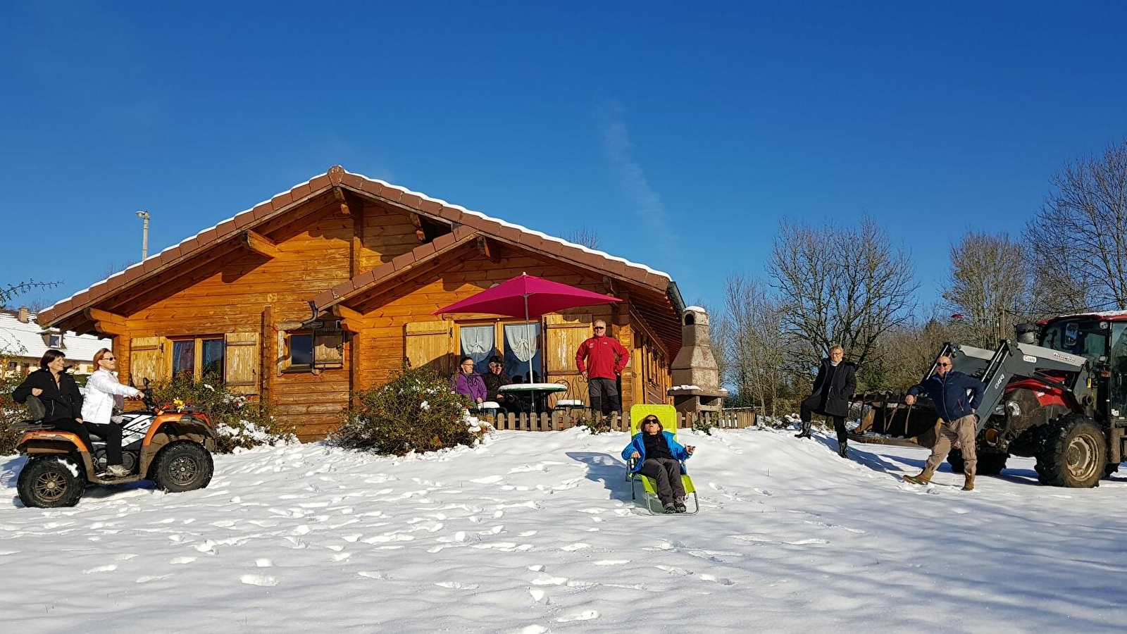 Chalet à la ferme