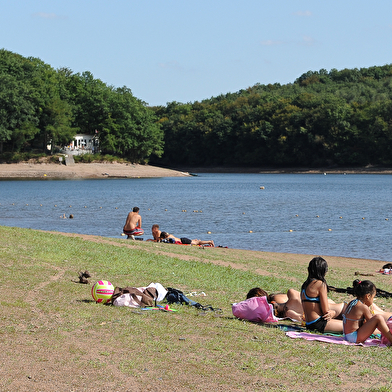 Lac de Montaubry - Plage des Patins