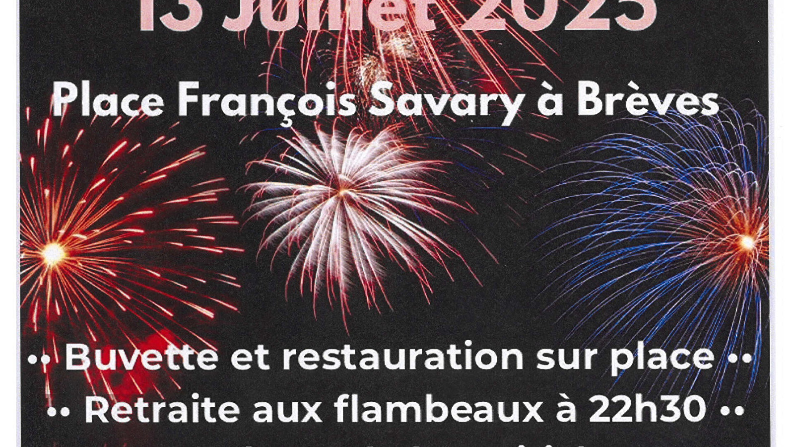 Fête nationale de Brèves
