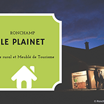 Gite du Plainet - RONCHAMP