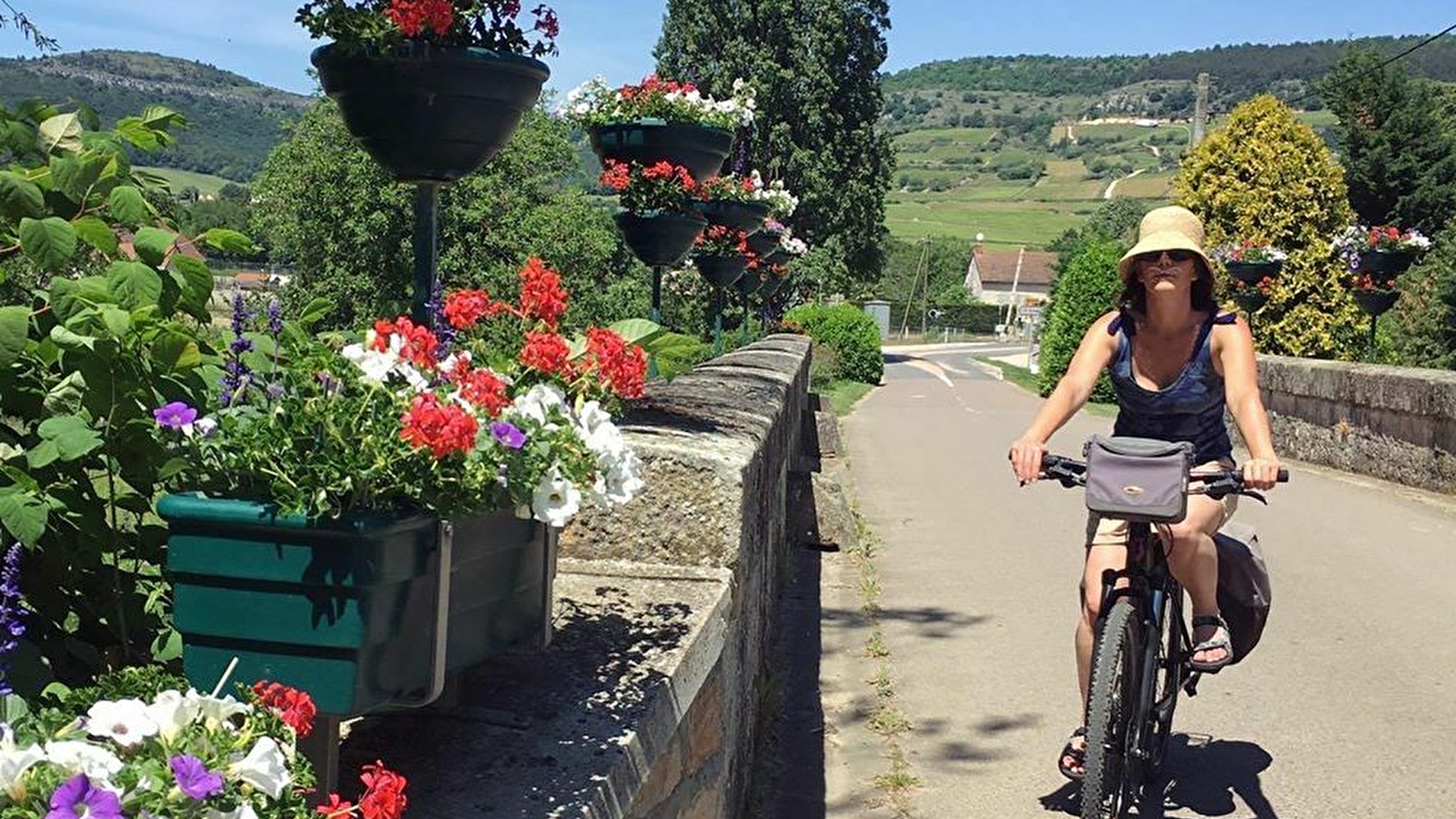 Boucle sur les véloroutes de la Bourgogne du Sud