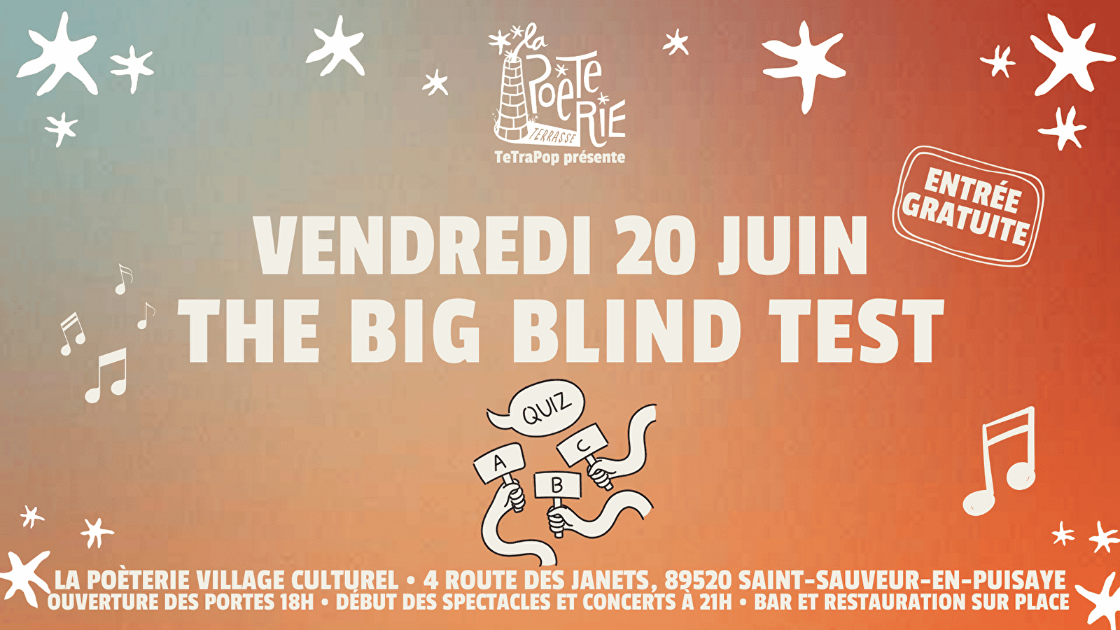 The Big Blind Test
