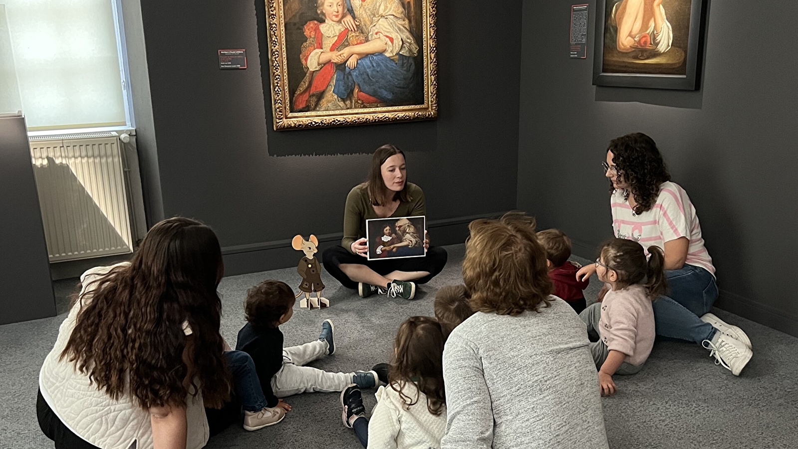 Ma première visite au musée !