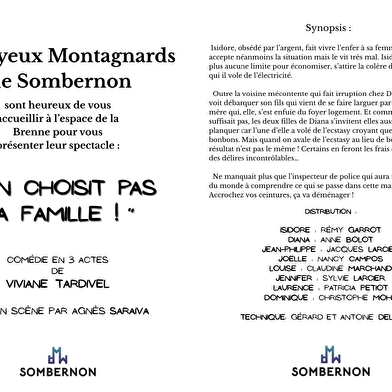 Les Joyeux Montagnards 'On ne choisit pas sa famille'