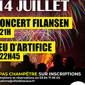 Festivités du 14 juillet - TAVAUX