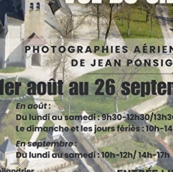 Exposition La Côte-d'Or vue du ciel, de Jean Ponsignon - CHATILLON-SUR-SEINE
