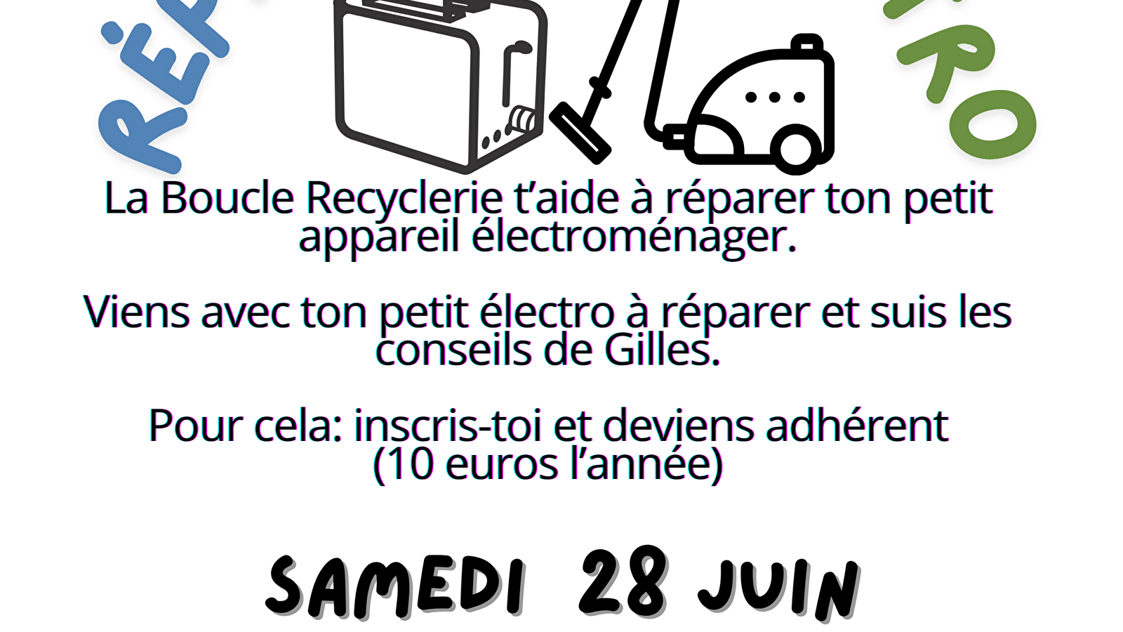Atelier 'Répare ton électro'