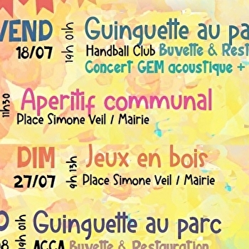 Soirée guinguette - SAINT-LAURENT-EN-GRANDVAUX