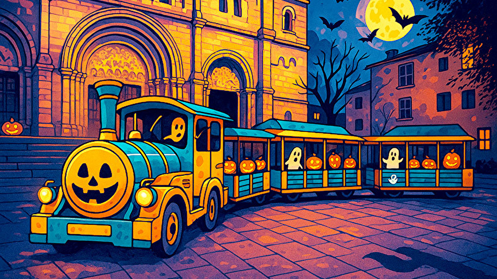 Mystères en Mâconnais : Le petit train d'Halloween