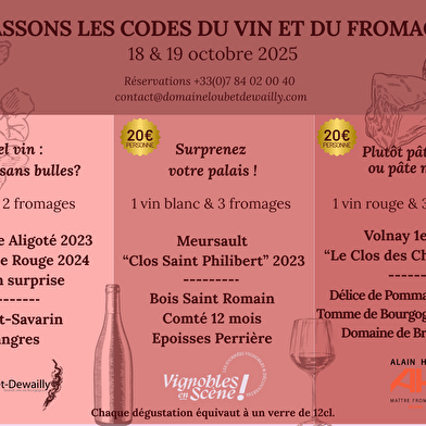 Domaine Loubet Dewailly - Vignobles en scène : cassons les codes du vin et du fromage