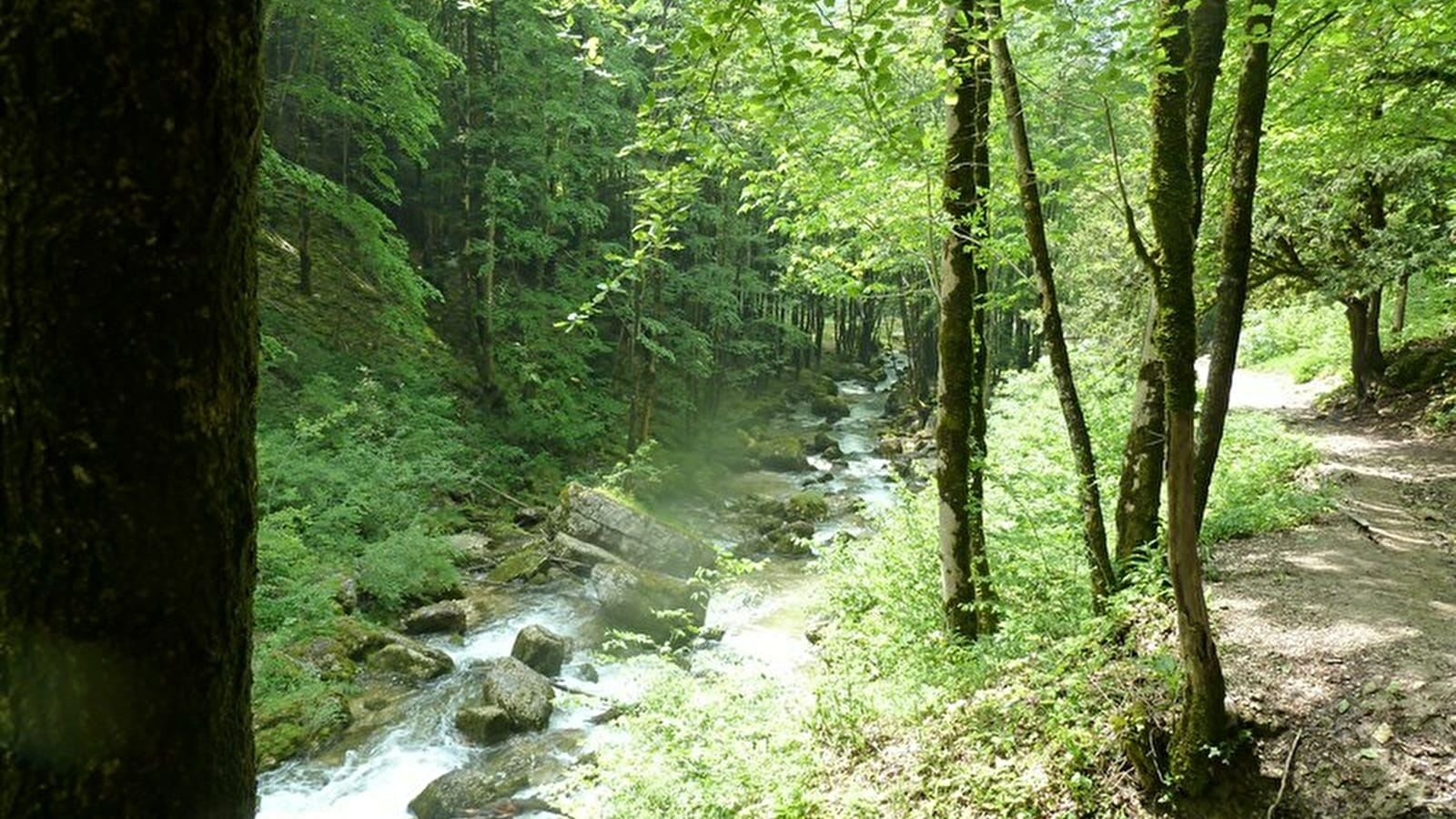 Parcours familial des cascades du Hérisson