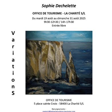 Exposition 'Variations' par Sophie Déchelette