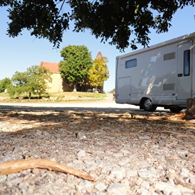 Aire de stationnement pour camping-car