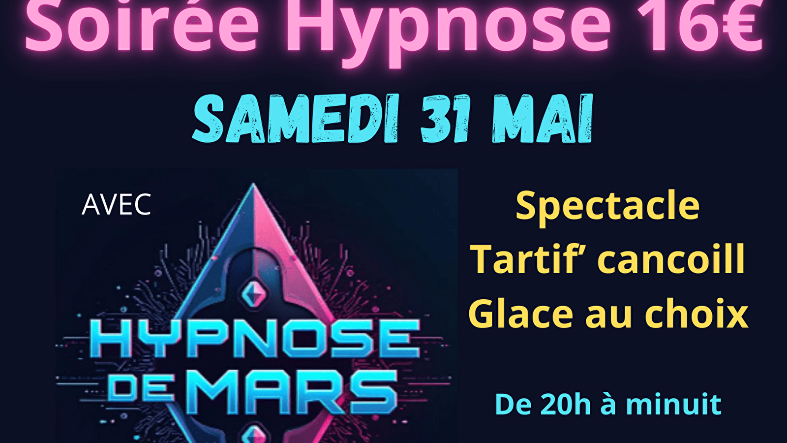 Soirée Hypnose
