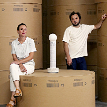 Recycler et créer : design d’objet en pâte à papier - Studio 5.5 - CHAMPIGNELLES