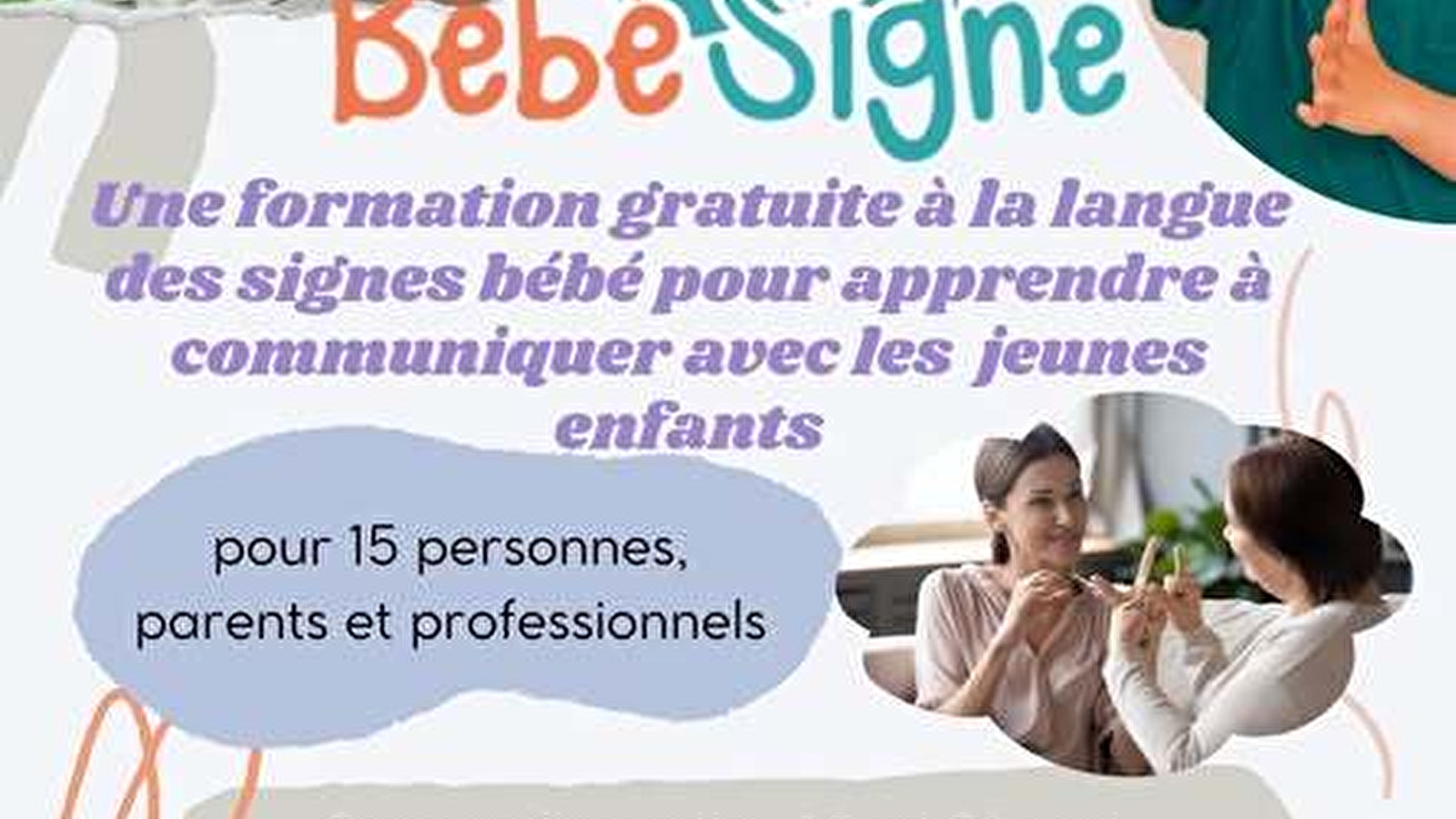 Bébé signe