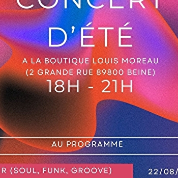 Concerts d'été au Domaine Louis Moreau - BEINE