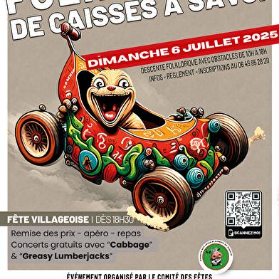 Fête de Plaimbois du Miroir - Descente de caisses à savon
