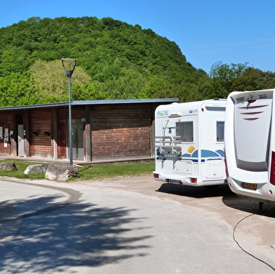 Aire pour camping-car à Baume les Dames