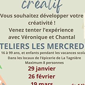 Atelier artistique et créatif - LA TAGNIERE