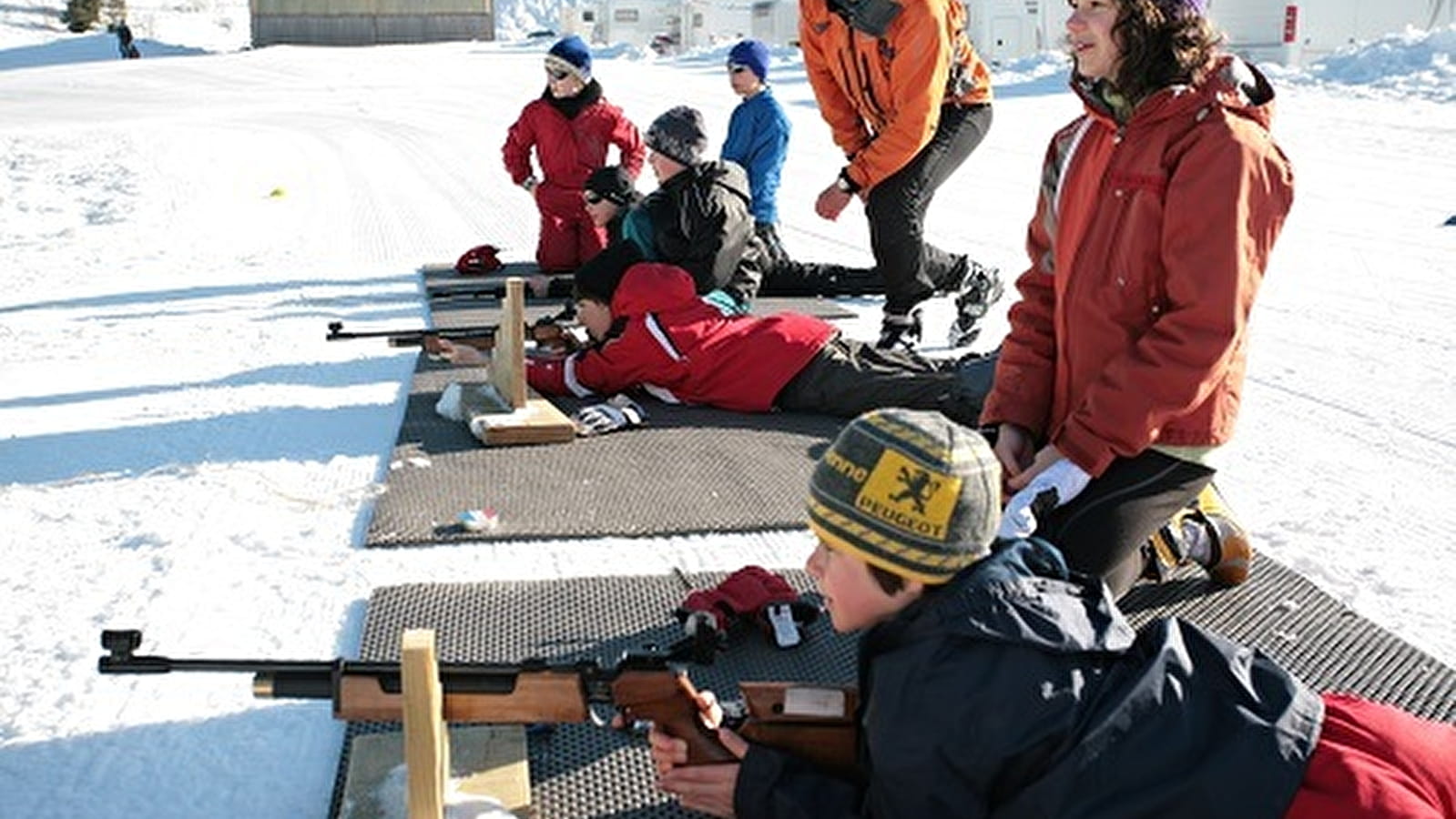 Biathlon carabine à plomb d'été