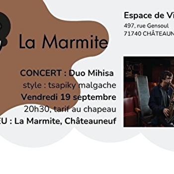 Duo Mihisa : Concert de Tsapiki Malgache - CHATEAUNEUF