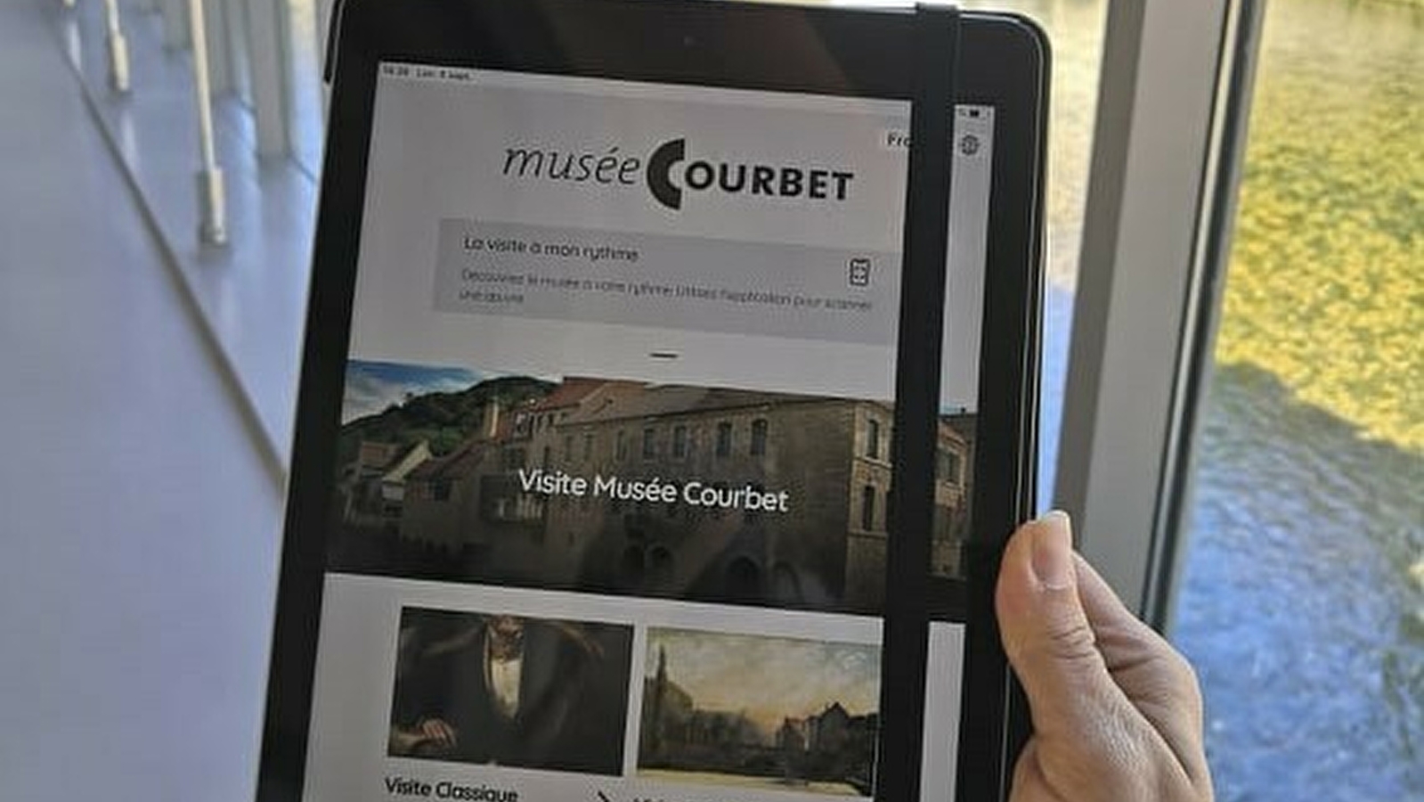 Compagnon  numérique musée Courbet