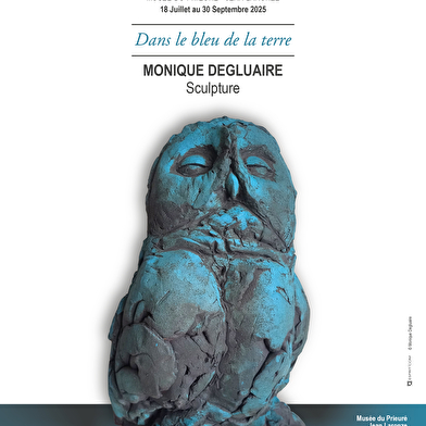  Exposition de Monique Dégluaire :  'Dans le bleu de la terre'