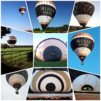 Montgolfière Rully en Bourgogne