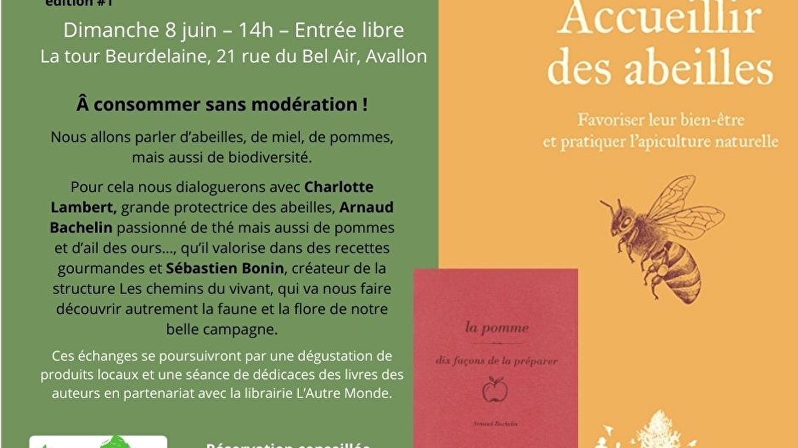 La balade des mots, rencontre entre littérature et nature.