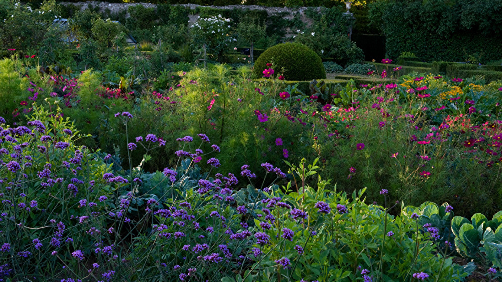 Parc et jardin potager du château de Lantilly