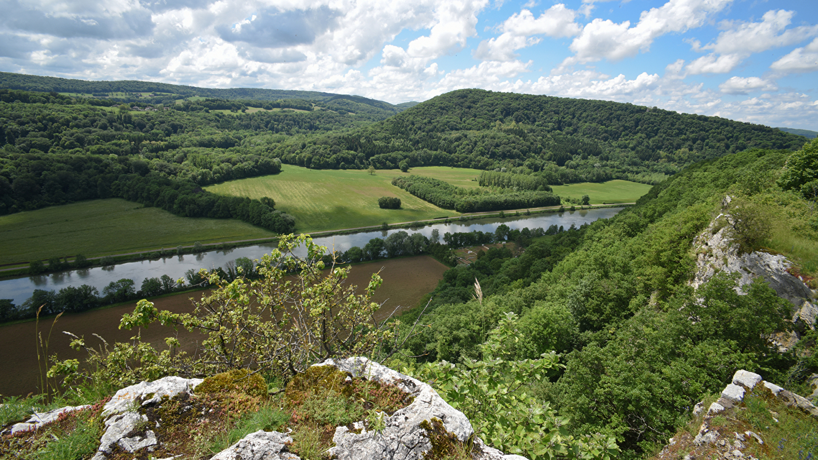 Lecture agricole sur le site du belvédère de la Dame Blanche