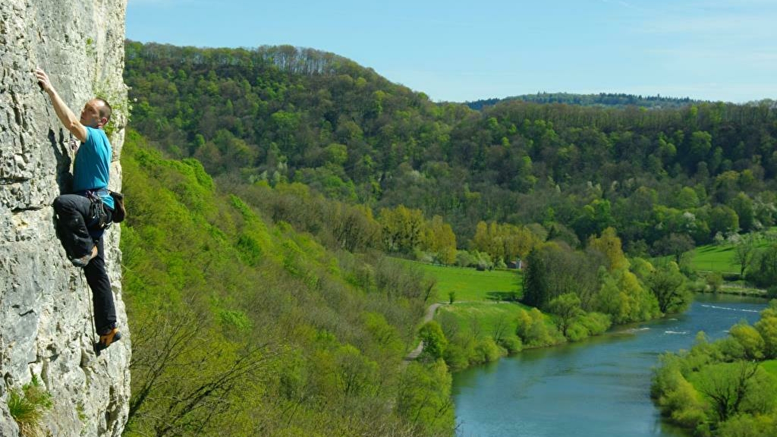 Escalade à Baume-les-Dames