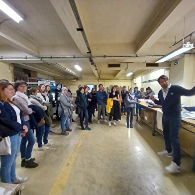 Visite de l'entreprise Textile Indémaillable - Lingerie Le Chat