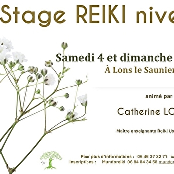 Stage de Reiki Usui niveau 3 - LONS-LE-SAUNIER