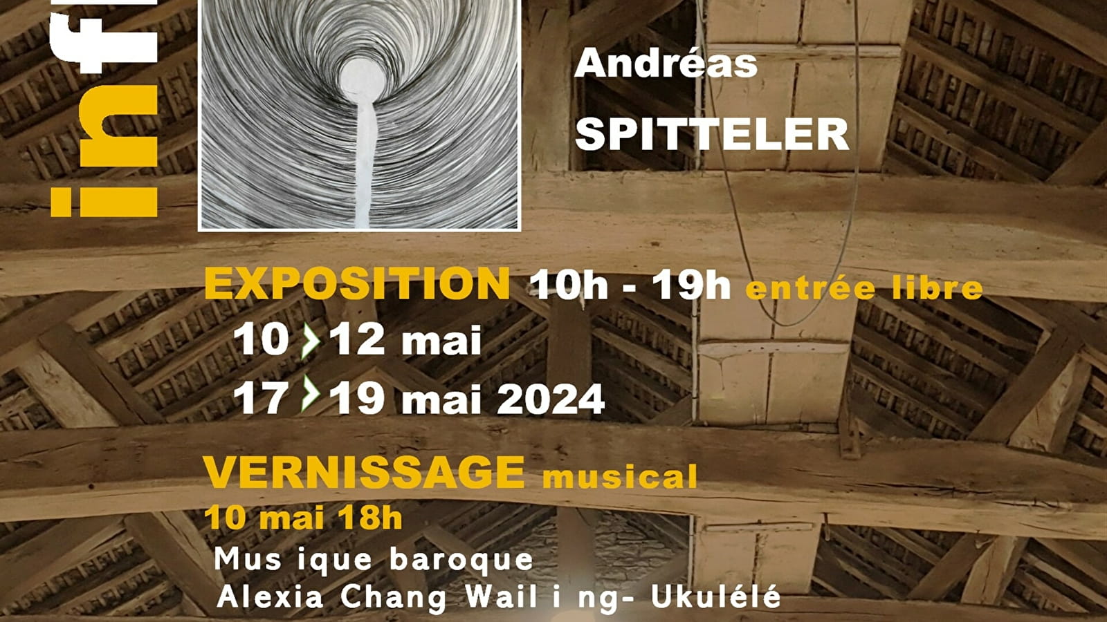 Exposition de la Chapelle des Arts - Laurence Machard Brujas et Andréas Spitteler