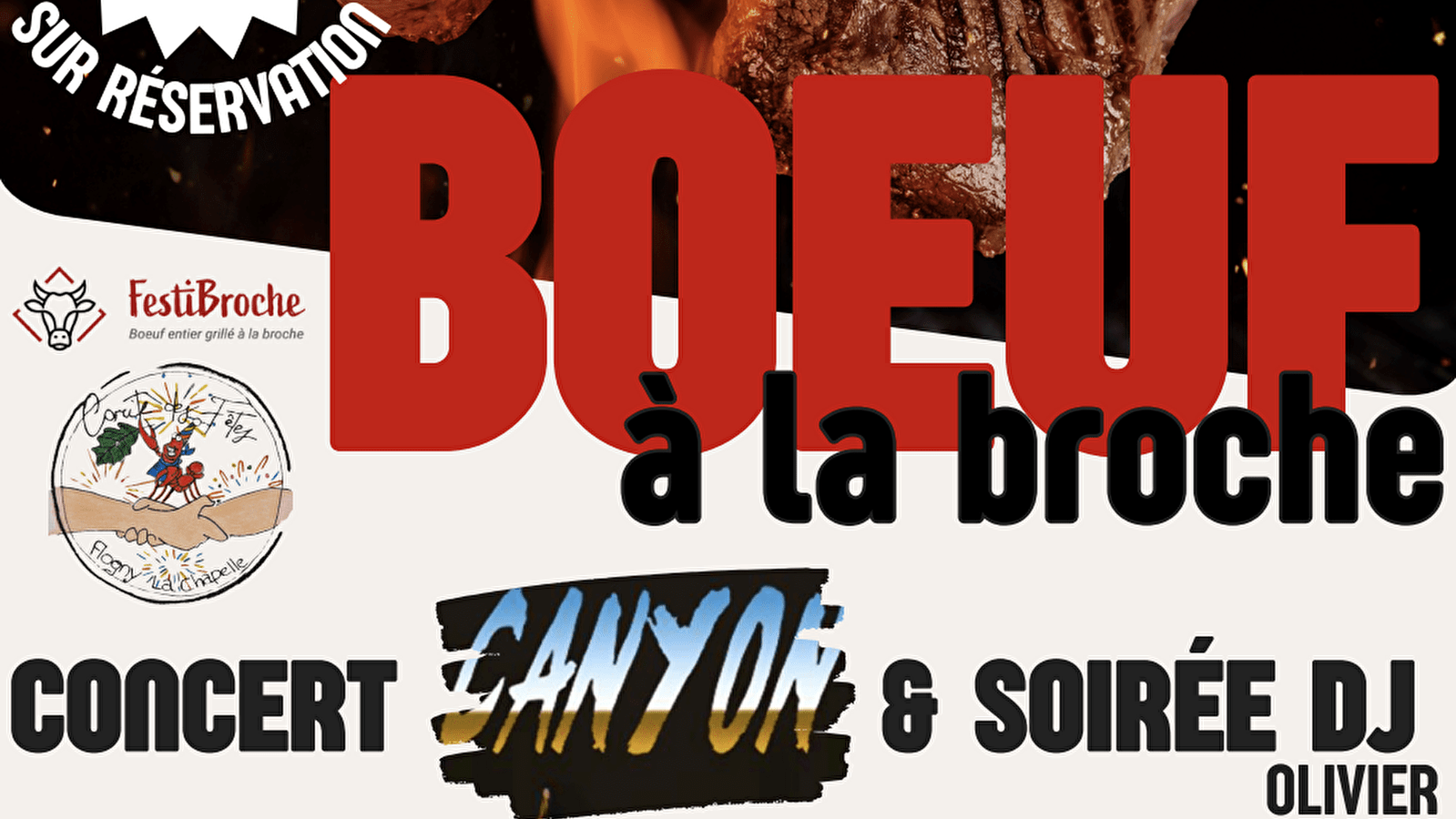 Les 50 ans du Comité des Fêtes : concert et soirée DJ