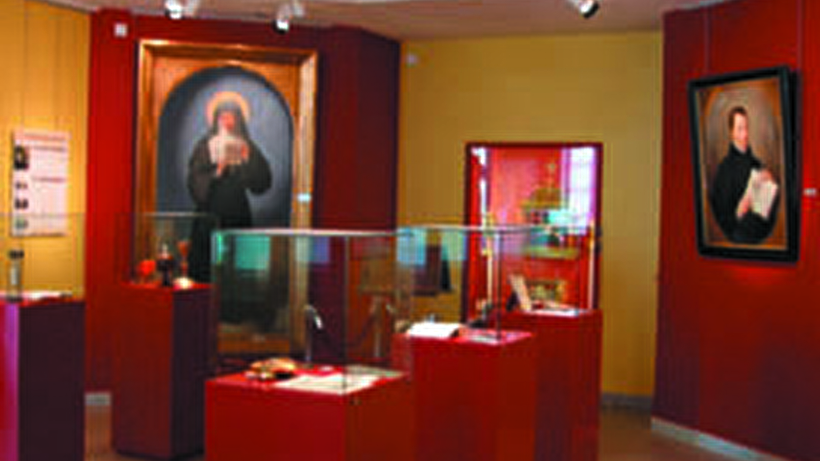 Accueil du sanctuaire - Exposition permanente sainte Marguerite-Marie et saint Claude La Colombière
